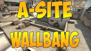 CS:GO Tricks - Dust 2, A-Site Wallbang Spot