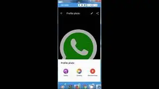 how to change whats app profole foto