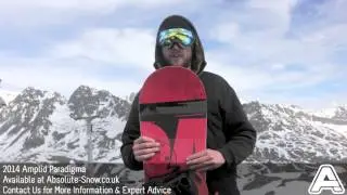 2013 / 2014 | Amplid Paradigma Snowboard | Video Review