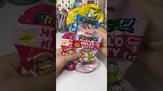 4 adet Flipperz Açıyorumm hello kitty ve süngerbob #shortvideo #youtubechamps #kesfet