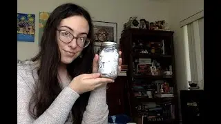 ASMR Book Quotes Part II 🌻 (whispered, glass jar tapping, paper sounds)