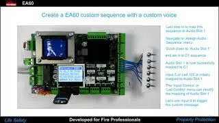 Creating a EA60 amplifier custom sequence with a custom voice