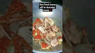 Off muna sa dumpster mag sea food muna ❗️❗️❗️#motivation #housekeeping #entertainment #seafood