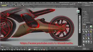 CONCEPT BIKE IN AUTODESK ALIAS AUTOSTUDIO