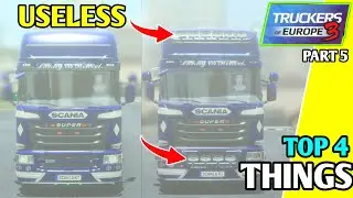 🔝 TOP 5 THINGS IN  🚚 TRUCKERS OF EUROPE 3  ( part 5 ) WANDA SOFTWARE