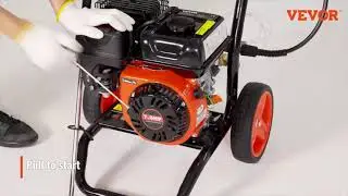 VEVOR Gas Pressure Washer: Blast Away Dirt with 3600 PSI Power! Perfect for Cars & Patios