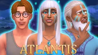 💎 Atlantis 💎 | The Disney Save | Sims 4 CAS