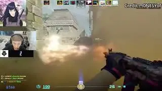 M0nesy amazing one way smoke on Ancient with Molotov