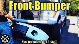 2009 - 2014 Ford F-150 Front Bumper Remove and Install!