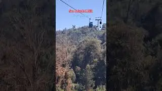 🇨🇱 Santiago, Chile | San Cristobal Hill | Cable Car | #views #travel #vacation #chile #shorts