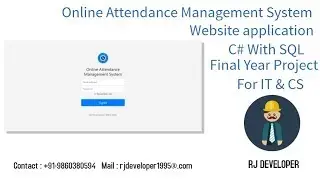 Online Attendance Management System - Ep01 | Final Year Project | Web Application