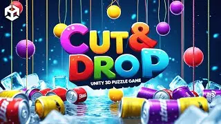Cut And Drop Unity 3D Puzzle Game Template | 3D Game In Unity | Unity Physics Puzzle