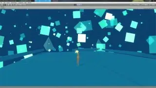 Creating a Level for Fumiko! The Game #2 - Unity3d coloring, particle cloud, polishing