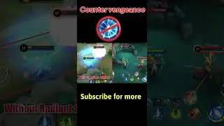How to Counter vengeance in mobile legends bang bang