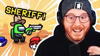 BESTE RUNDE JEMALS - Among Us SHERIFF MOD | 