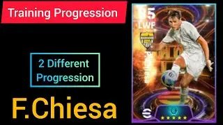 Show Time F.Chiesa Efootball 2024 Max Training Progression Of Blitz Curler