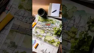 The essential tools for Architectural Sketching 🖋️ 