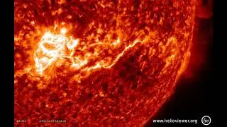 Filament Eruption (4/3/2022) - SolarHam.com