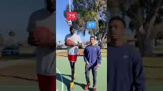 He’s 5’7 guarding a 7’5 Giant