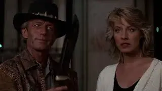 Switchblade in "Crocodile Dundee", 1986