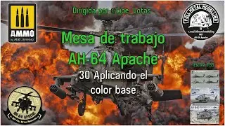Mdt AH-64 Apache – 30 – Aplicación del Color base
