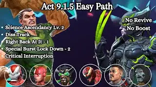 MCOC Act 9.1.5 Easy Path For Completion - Sandman Boss