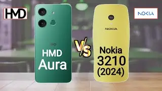 HMD Aura vs Nokia 3210 (2024)