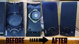 Restoration of Old Audionic Alien 2 Speaker | Restoration Video | Audionic Speaker