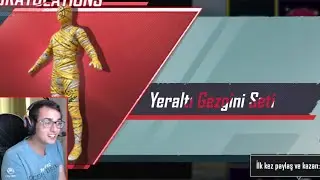 SARI MUMYA SETİNİ DE ÇIKARDIM ! PUBG MOBILE