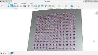 Fusion 360 Parameters and patterns