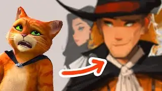 YASSIFYING PUSS IN BOOTS CHARACTERS 💅