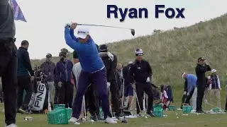 Ryan Fox Golf Swing - Driver Full Speed & Slow Motion