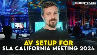 AV Setup for SLA California Meeting 2024
