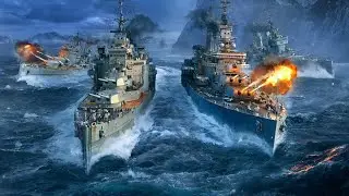 Мир кораблей - Сегодня Лазарев 10 уровень Советский линкор прокачки) Альтернатива Кремлю)