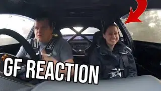 John's GIRLFRIEND Reacts to TKA's NEW track car!