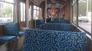 Mitfahrt im Düwag Gt8 202 der RNV in Heidelberg auf Linie 21