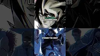 Ulquiorra Vs Sternritter 