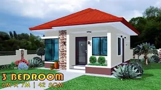 3 BEDROOM | SMALL HOUSE DESIGN IDEA | 42 SQM | SIMPLE HOUSE DESIGN | BAHAY | PORMA HOUSE
