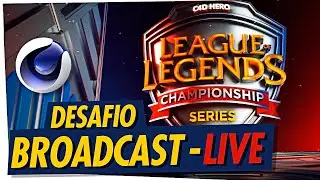 🎓DESAFIO DO ALUNOS - BROADCAST - {CURSO CINEMA 4D HERO}