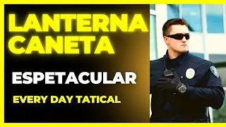First Tactical Pequena caneta preta