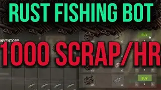 4 HOURS of auto fishing = 4100 SCRAP. [Rust Auto Panel]