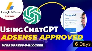 Google AdSense Approved with the help of 