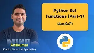 P113 - Python Set Functions (Part -1) [తెలుగు]
