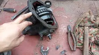 MTZ transfer case. Repair of the MTZ 892.2 front axle transfer case. The automatic transmission k...