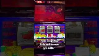 Little red screen hit on 5 line .25 class 2 @WinStarWorldCasinoandResort #redscreens #class2