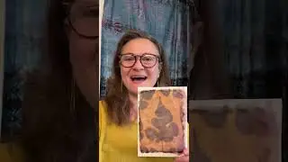 Jen Perena shares her Mulberry #Anthotype for World Anthotype Day #alternativeprocesses #shorts