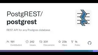 GitHub - PostgREST/postgrest: REST API for any Postgres database