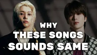 kpop songs that have the same melody because use the same sample