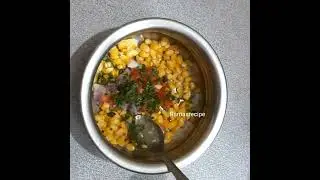 बटर कॉर्न मसाला चाट / How to Make Butter Corn Masala Chaat Recipe / make ka chaat recipe