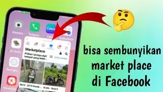 cara sembunyikan market place